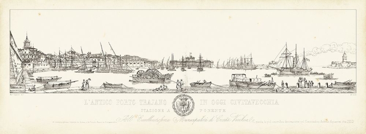 Picture of ANTIQUE SEAPORT I