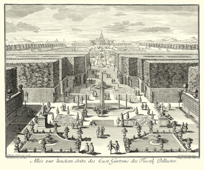 Picture of FOUNTAINS OF VERSAILLES I