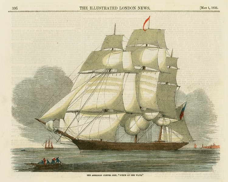 Picture of ANTIQUE CLIPPER SHIP II