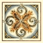 Picture of CRACKLED CLOISONNE TILE VI