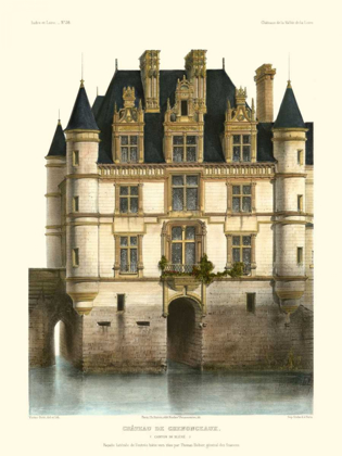 Picture of PETITE FRENCH CHATEAUX XI