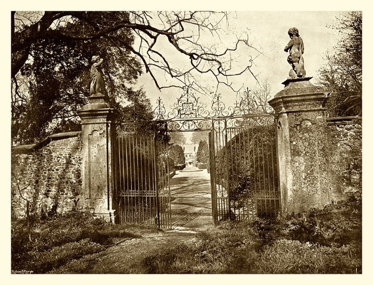 Picture of SEPIA GARDEN VIEW I