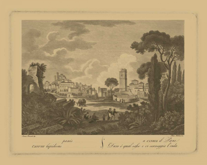 Picture of ITALIAN LANDSCAPE I