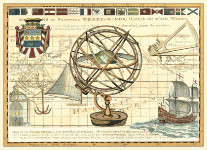 Picture of NAUTICAL MAP I