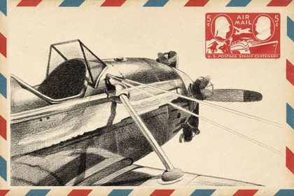 Picture of VINTAGE AIRMAIL I