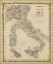 Picture of JOHNSONS MAP OF ITALY