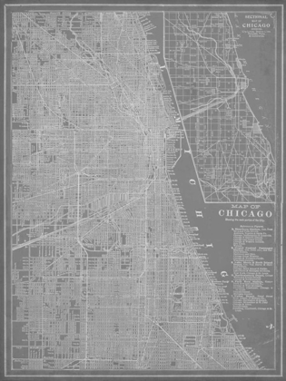 Picture of CITY MAP OF CHICAGO