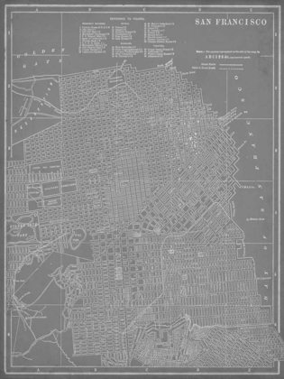 Picture of CITY MAP OF SAN FRANCISCO
