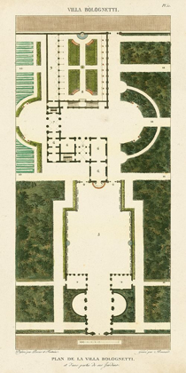 Picture of PLAN DE LA VILLA BOLOGNETTI