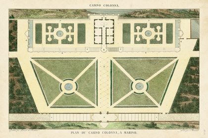 Picture of PLAN DU CASINO COLONNA, A MARINO