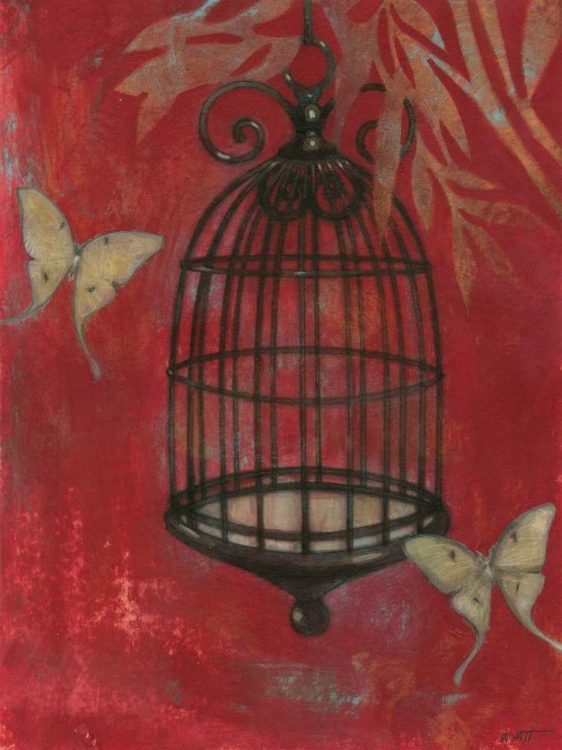 Picture of ASIAN BIRD CAGE I