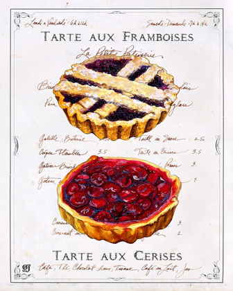 Picture of TARTES AUX CERISES ET FRAMBOISES