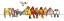 Picture of LARGE BIRD MENAGERIE