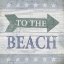 Picture of BEACH SIGN VII
