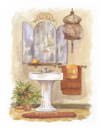 Picture of WATERCOLOR BATH IN SPICE I