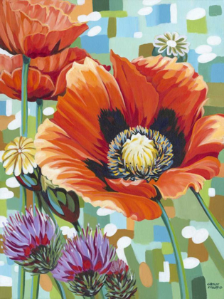 Picture of VIVID POPPIES II