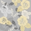 Picture of YELLOW ROSES ON GREY II