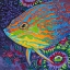 Picture of BRILLIANT TROPICAL FISH I