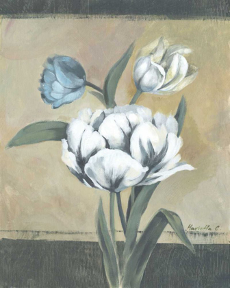 Picture of WHITE TULIPS I