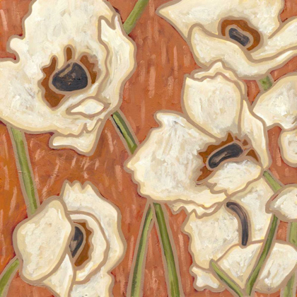 Picture of PERSIMMON FLORAL III