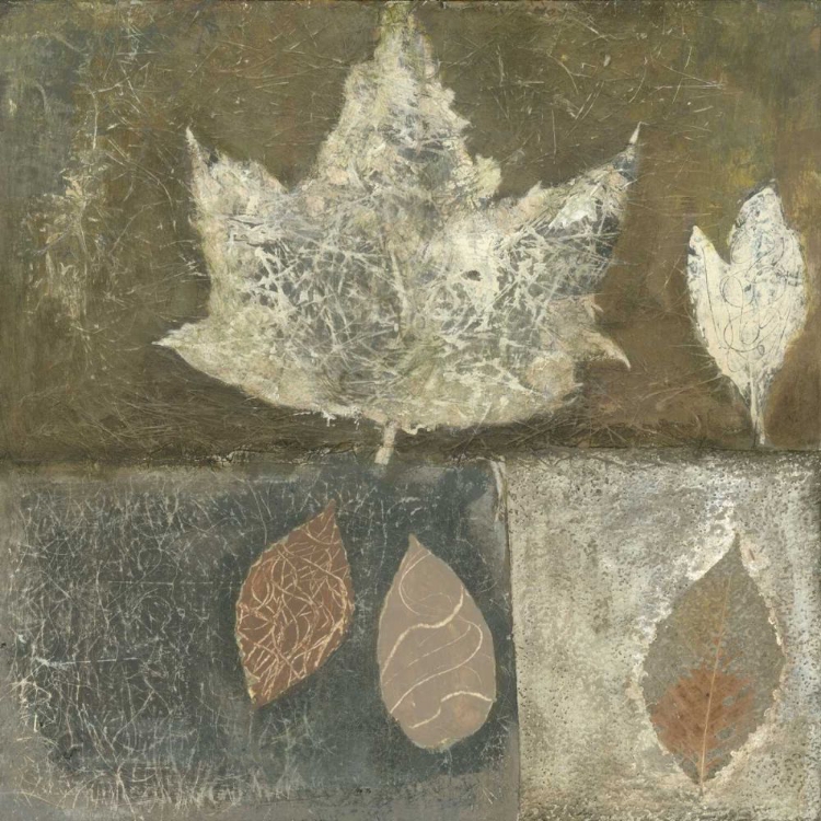 Picture of NEUTRAL LEAVES I