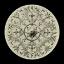 Picture of BLACK AND TAN MEDALLION II