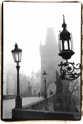 Picture of CHARLES BRIDGE IN MORNING FOG I