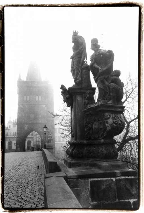 Picture of CHARLES BRIDGE IN MORNING FOG II