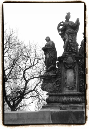 Picture of CHARLES BRIDGE IN MORNING FOG III