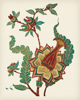 Picture of JACOBEAN FLORAL I