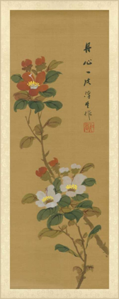 Picture of ORIENTAL FLORAL SCROLL V
