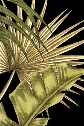 Picture of RUSTIC TROPICAL LEAVES II