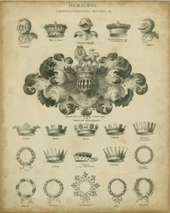 Picture of HERALDIC CROWNS AND CORONETS I