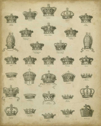 Picture of HERALDIC CROWNS AND CORONETS V