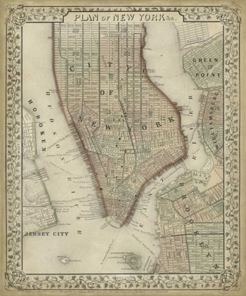 Picture of PLAN OF NEW YORK