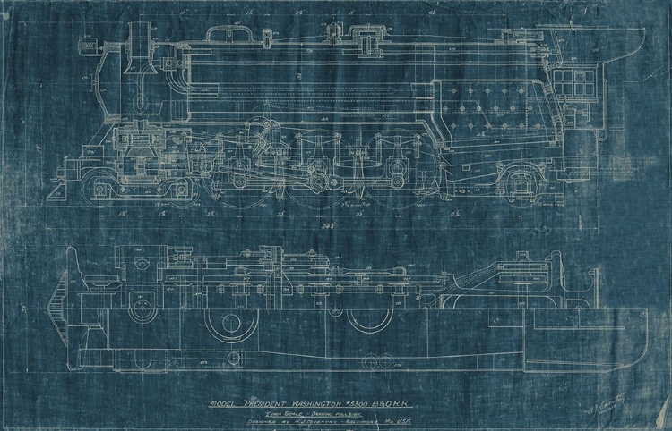 Picture of TRAIN BLUEPRINT I