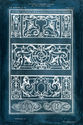 Picture of ORNAMENTAL IRON BLUEPRINT I