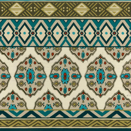 Picture of TURQUOISE TEXTILE I