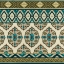 Picture of TURQUOISE TEXTILE I