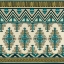 Picture of TURQUOISE TEXTILE II