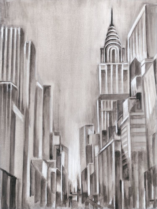 Picture of ART DECO CITYSCAPE I