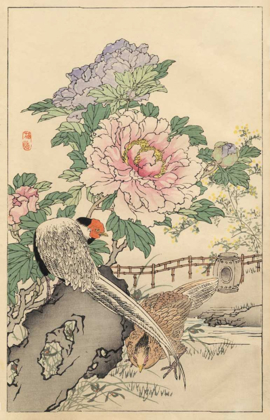 Picture of PHEASANT AND PEONY