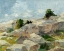 Picture of IMPASTO MOUNTAINSIDE I