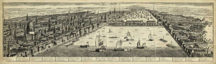Picture of THE WEST PROSPECT OF LONDON