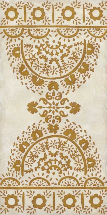 Picture of OCHRE EMBROIDERY I