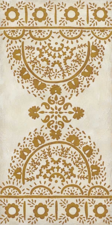 Picture of OCHRE EMBROIDERY I