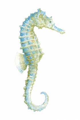 Picture of WATERCOLOR SEAHORSE I