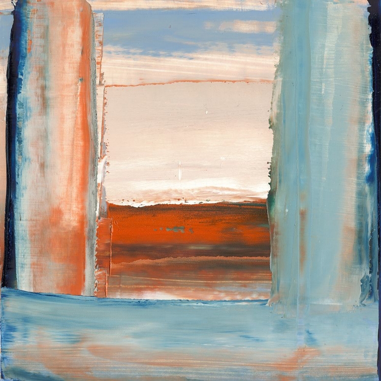 Picture of ORANGE AND BLUE I