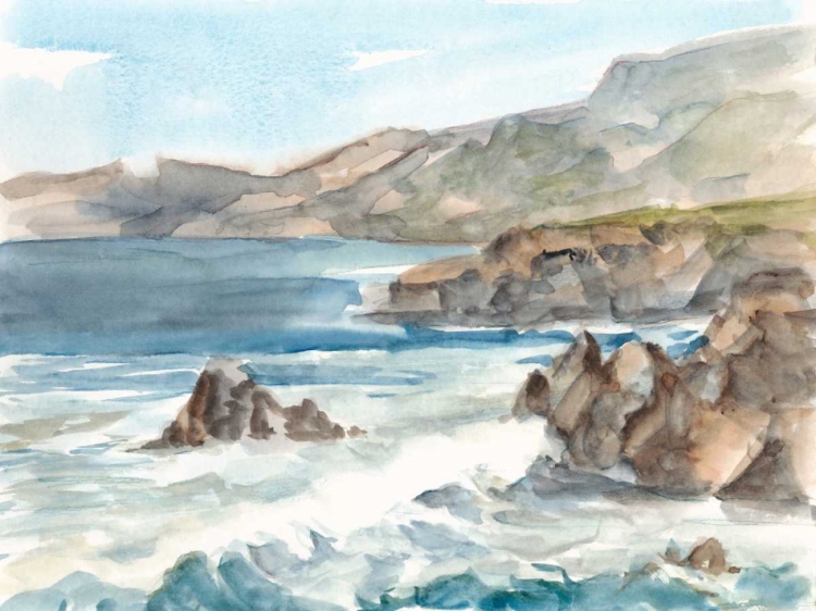 Picture of COASTAL WATERCOLOR II