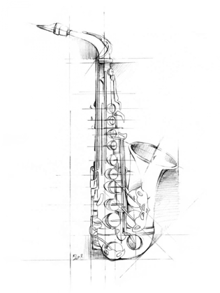 Picture of SAXOPHONE SKETCH